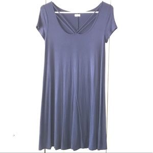 Hollister Navy T shirt dress